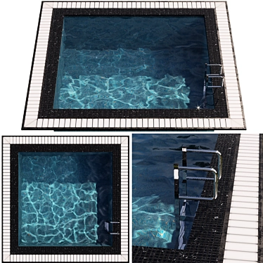 Luxury Pool Oasis: Pool No21 3D model image 1 