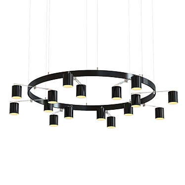 Elegant BALANCE 25 Lighting Fixture 3D model image 1 