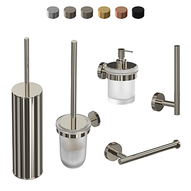 Modern Bathroom Set: Stella Sirius 3D model image 1 