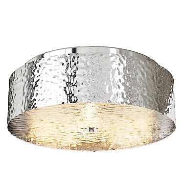 Maytoni Ripple MOD096CL-03CH Ceiling Lamp: Stylish and Modern 3D model image 1 