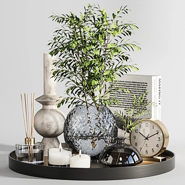 Elegant Decor Set - High-Quality 3D Models 3D model image 1 