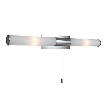 Modern Waterproof Wall Lamp with Switch - Vell 2139 3D model image 1 