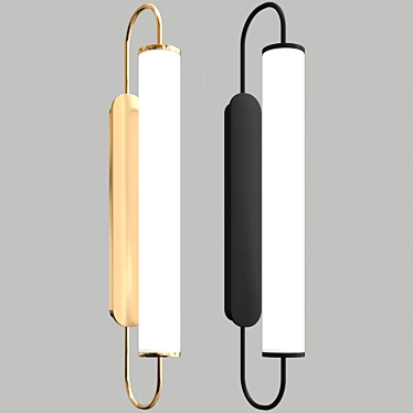 Cylinder Sconce - RUMBA 3D model image 1 