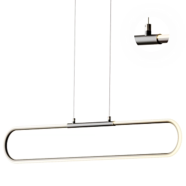 Forsan LED Geometric Pendant 3D model image 1 