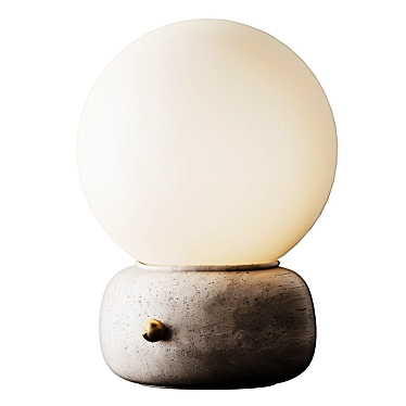 Sleek NAGA Table Lamp: Illuminate with Bandido 3D model image 1 