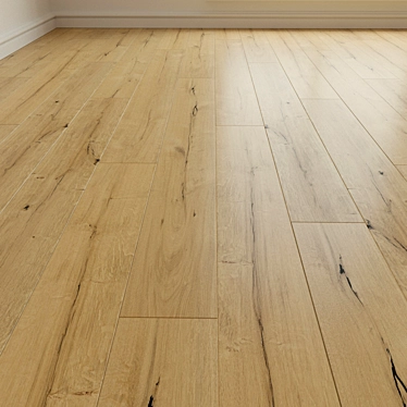 Oak Bradford Laminate Flooring 3D model image 1 