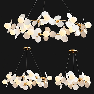 Elevate Your Space: Matisse Chandelier 3D model image 1 