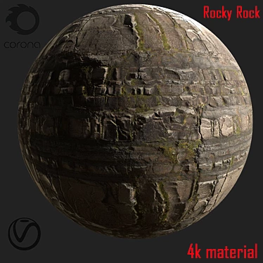 Rocky 4K: Unleash the Power! 3D model image 1 