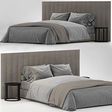 Bed Bokara Grey