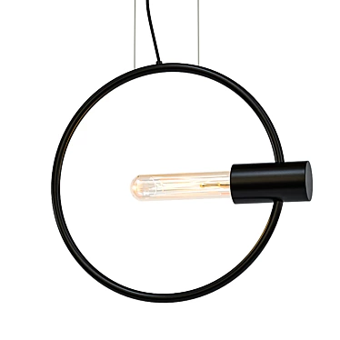 Sleek Pendant Light: GEMINA 3D model image 1 