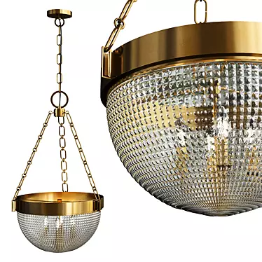Elegant Winfield Pendant Light 3D model image 1 