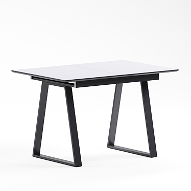 Modern Detroit Dining Table 3D model image 1 