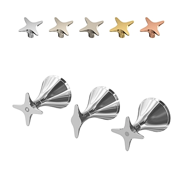 Stella 130 Concealed Bath/Shower Mixer 3D model image 1 