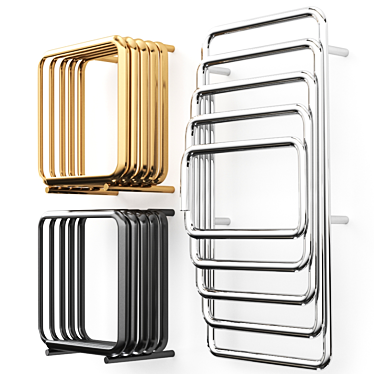 Hotwave KALOS 50 Radiator: Stylish & Efficient 3D model image 1 
