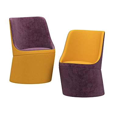 Sleek and Stylish DIDI Chair 3D model image 1 