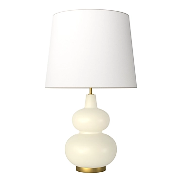 Elegant Cavo Table Lamp 3D model image 1 