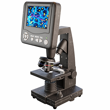 High-Resolution Microscope Kit 3D model image 1 