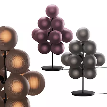 Stellar Grape Small: Contemporary Elegance 3D model image 1 