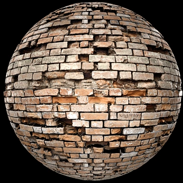 Brick pbr metal roughness 4k