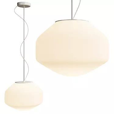 Fabbian Aerostat LED Pendant: Modern Illumination at its Best 3D model image 1 