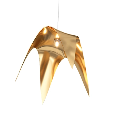Simorg Mythical Bird Pendant 3D model image 1 