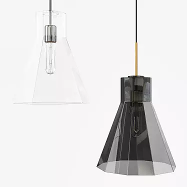 Simpliciti LED Beaker Pendant 3D model image 1 