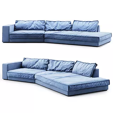 Baxter Budapest Soft Sofa 3D model image 1 