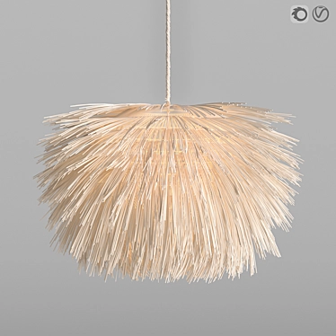 Sleek Soleste Pendant | Restoration Hardware 3D model image 1 