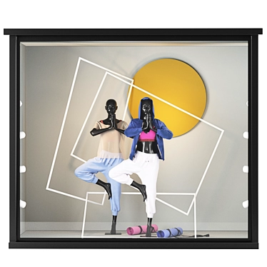 Versatile Showcase-No_01: Stylish, Functional & High-quality 3D model image 1 