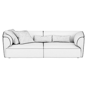 Luxury Frag GAST Sofa 3D model image 1 