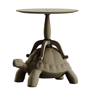 Elegant Turtle Carry Coffee Table 3D model image 1 