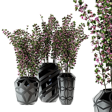 Plastic Pot Plants - Indoor Greenery 3D model image 1 