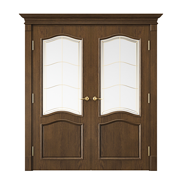Modern Interior Door: 3dsmax 2014 + fbx 3D model image 1 
