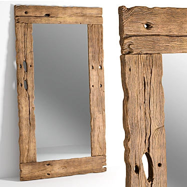 Hanale Mirror by Uniqwa 3D model image 1 