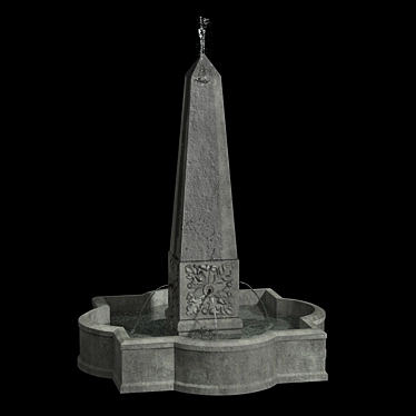 AL Palazzo Obelisk Fountain by Campania International