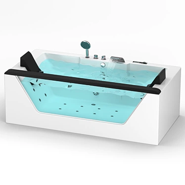 EAGO Whirlpool Bath: Relax and Revitalize 3D model image 1 