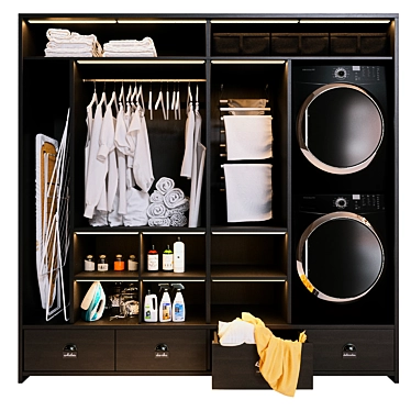 Laundry Room Bliss 3D model image 1 