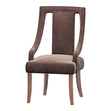 Elegant Armchair by Elk Group 3D model image 1 