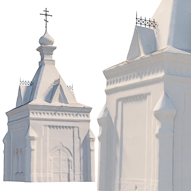 19th Century Alexander Chapel - Detailed 3D Model 3D model image 1 