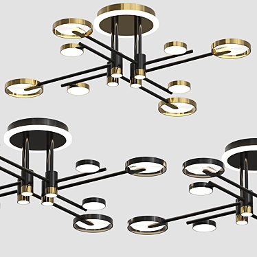 Sleek Vilta Lampatron: Modern Lighting Solution 3D model image 1 