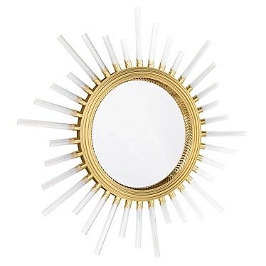 Majestic XL Mirror Wall Light 3D model image 1 