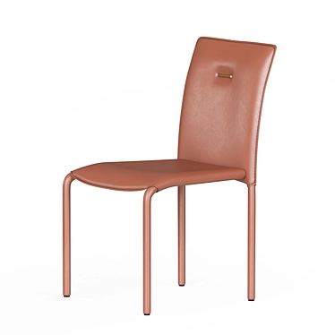 Elegant Poltrona Chair 3D model image 1 