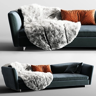 Sleek and Modern Minotti Seymour 3D model image 1 