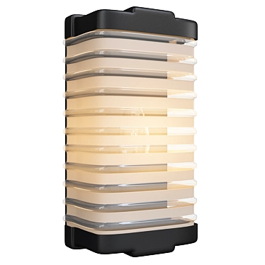 Sleek Otis Wall Sconce 3D model image 1 