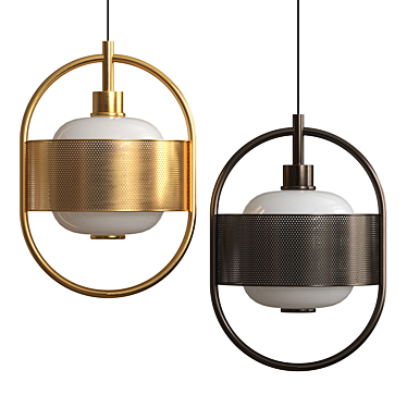 Modern LED Pendant Lamp 3D model image 1 