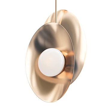 Elegant Nouvel Small Pendant 3D model image 1 