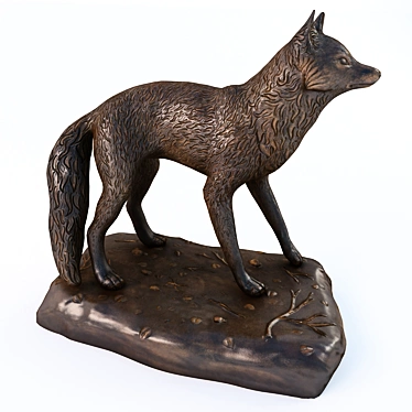 Sculpture Fox (For re-fill)