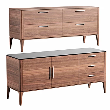 Elegant Tosconova Lungarno Dresser & Sideboard 3D model image 1 