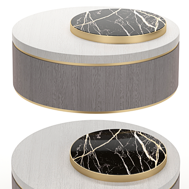 Modern Atlanta Coffee Table 3D model image 1 