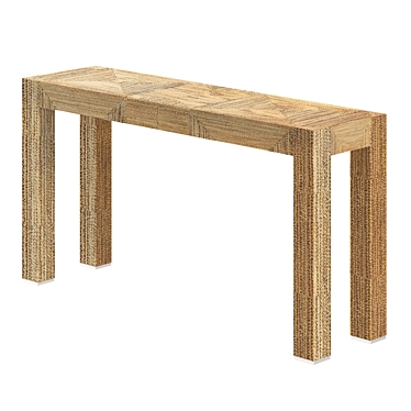 Arteriors Palmetto Console: Elegant and Functional Design 3D model image 1 